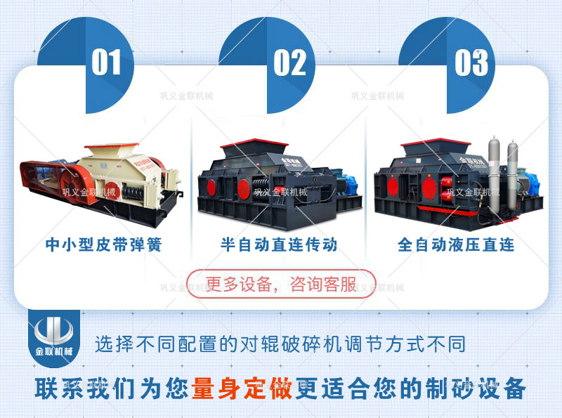 液壓對輥制砂機型號參數、市場價位多少？